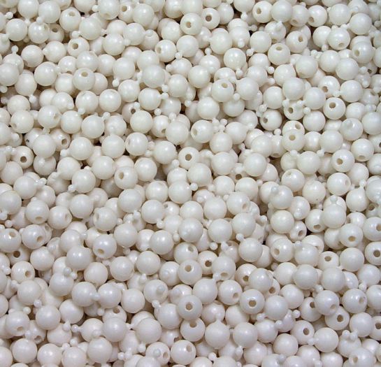 12mm Beads 100 Pearl White [12100P-WHT] 