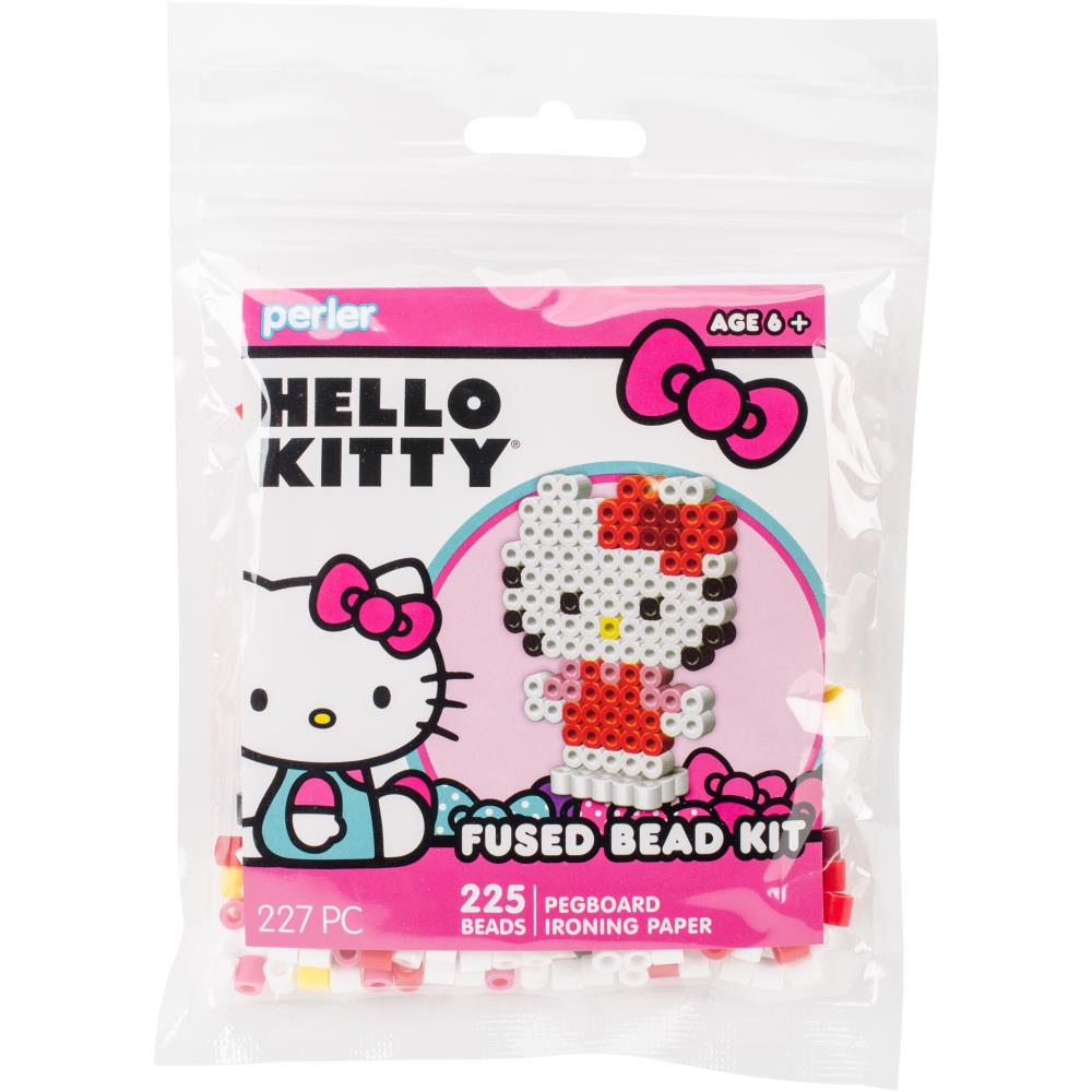 4.5''L x 5''W x 0.6''H Perler Beads Hello Kitty Face Kit 