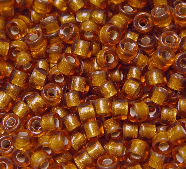 Pony Beads, Metallic, 100-pc, 9x6mm