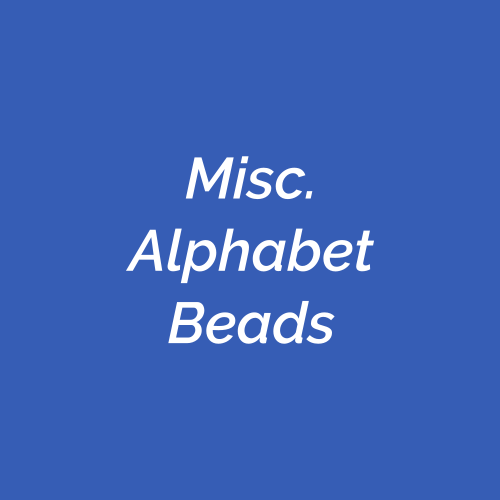 Misc. Alphabet Beads