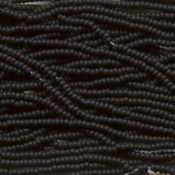 6/0 Jet Black Matte Czech Glass Seed Beads seed, beads,jablonex,glass,czech