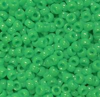 6.5x4mm Neon Grasshopper Green Mini Pony Beads beads,beading,mini.small,pony beads,USA,American, made