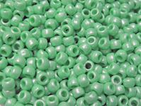 9x6mm Bright Green Pearl Pony Beads 500pc kids,beads,crafts,pony beads