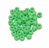 9x6mm Matte Lime Pony Beads