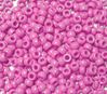 9x6mm Opaque Hot Pink Pony Beads 500pc