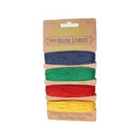 Hemp Cord Set - Multi Colors 20lb  120ft hemp,cord,twine,strings,crafts,beading