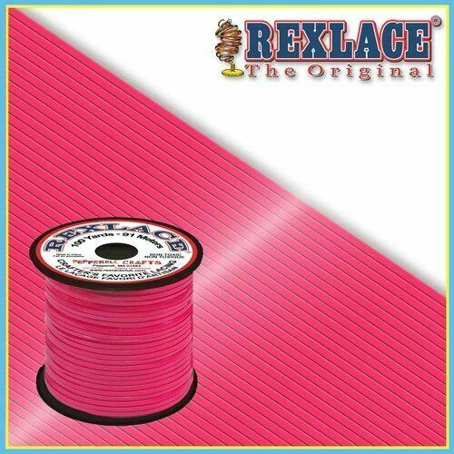Neon Pink Rexlace 100yds