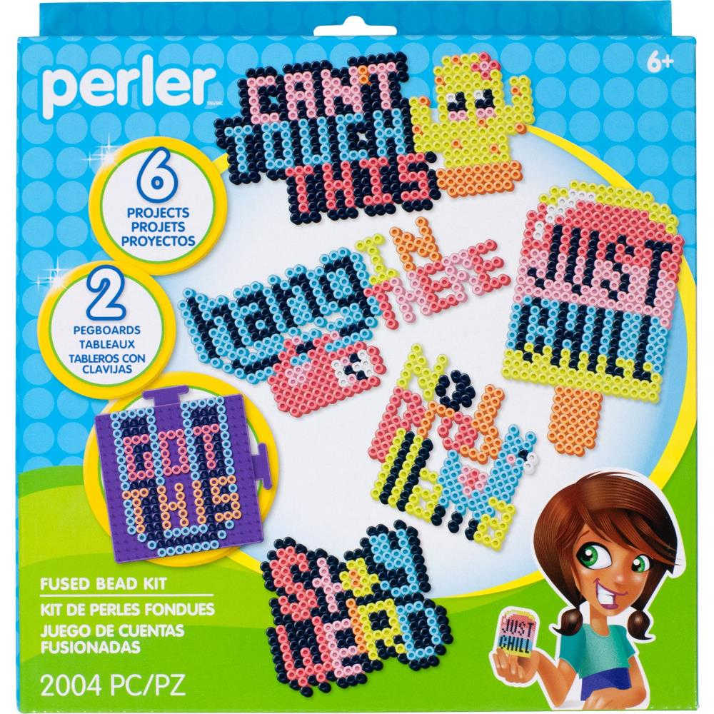Just Say It! Perler Fuse Bead Activity Kit