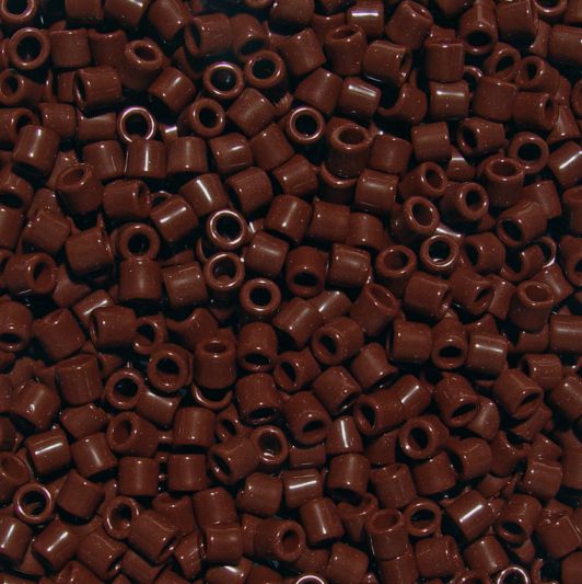 - Brown Czech Glass Tile Beads 250pc. #2200BR