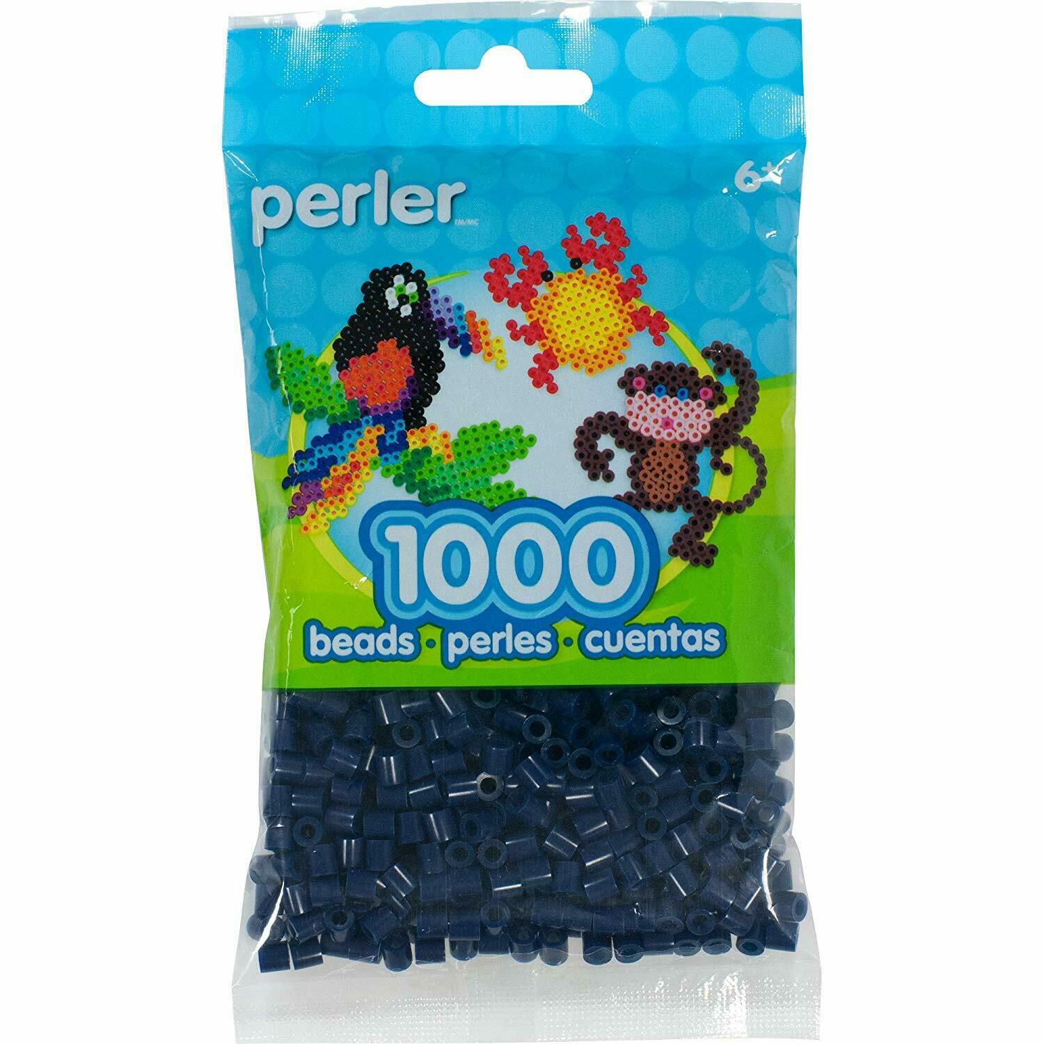 Midnight Perler Beads 1000pc Bag