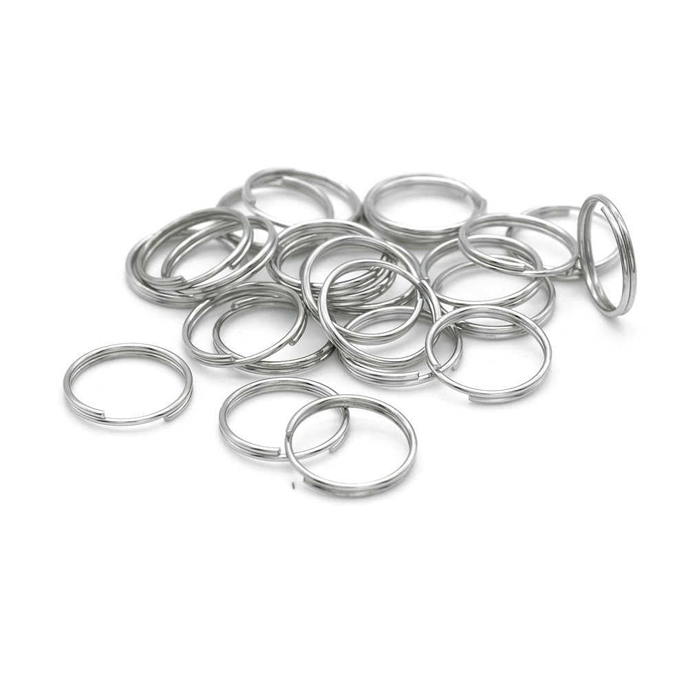 Split Rings 14mm Stainless 100pc