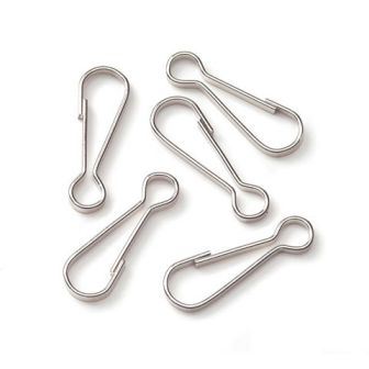 Lanyard Hooks Nickel Plated 144pc