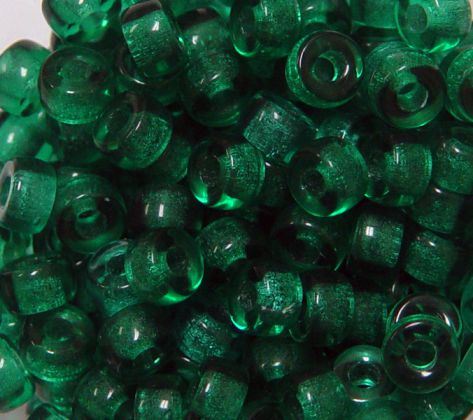 Teal Czech Glass 6mm Mini Pony Beads 100pc