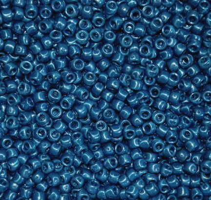 9x6mm Blue Pearl Pony Beads 500pc