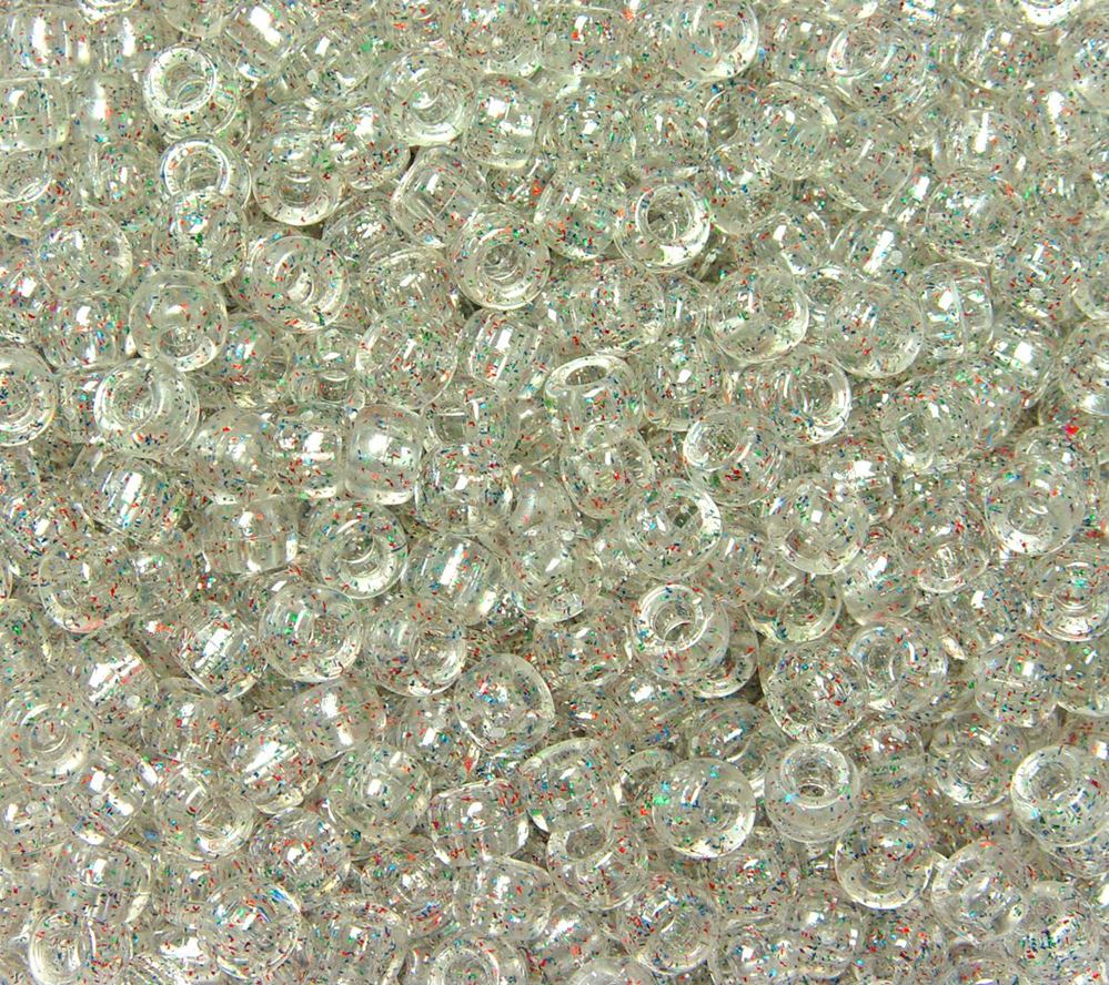 
                  
                    9x6mm Rainbow Glitter Pony Beads 500pc
                  
                