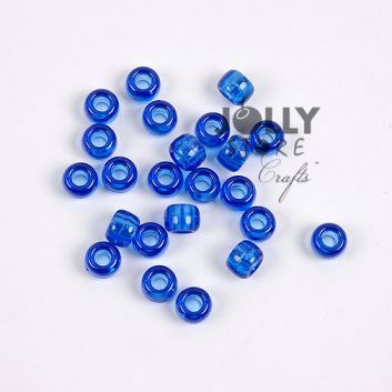 9x6mm Dark Sapphire Pony Beads 500pc