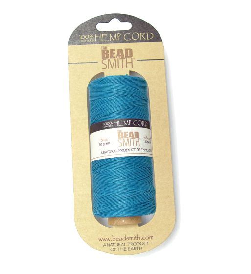 Blue Hemp Cord 10lb. 394ft