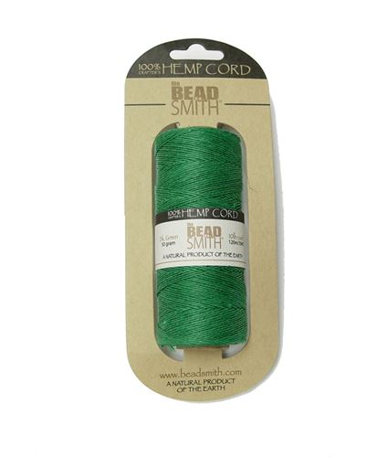 Dark Green Hemp Cord 10lb. 394ft