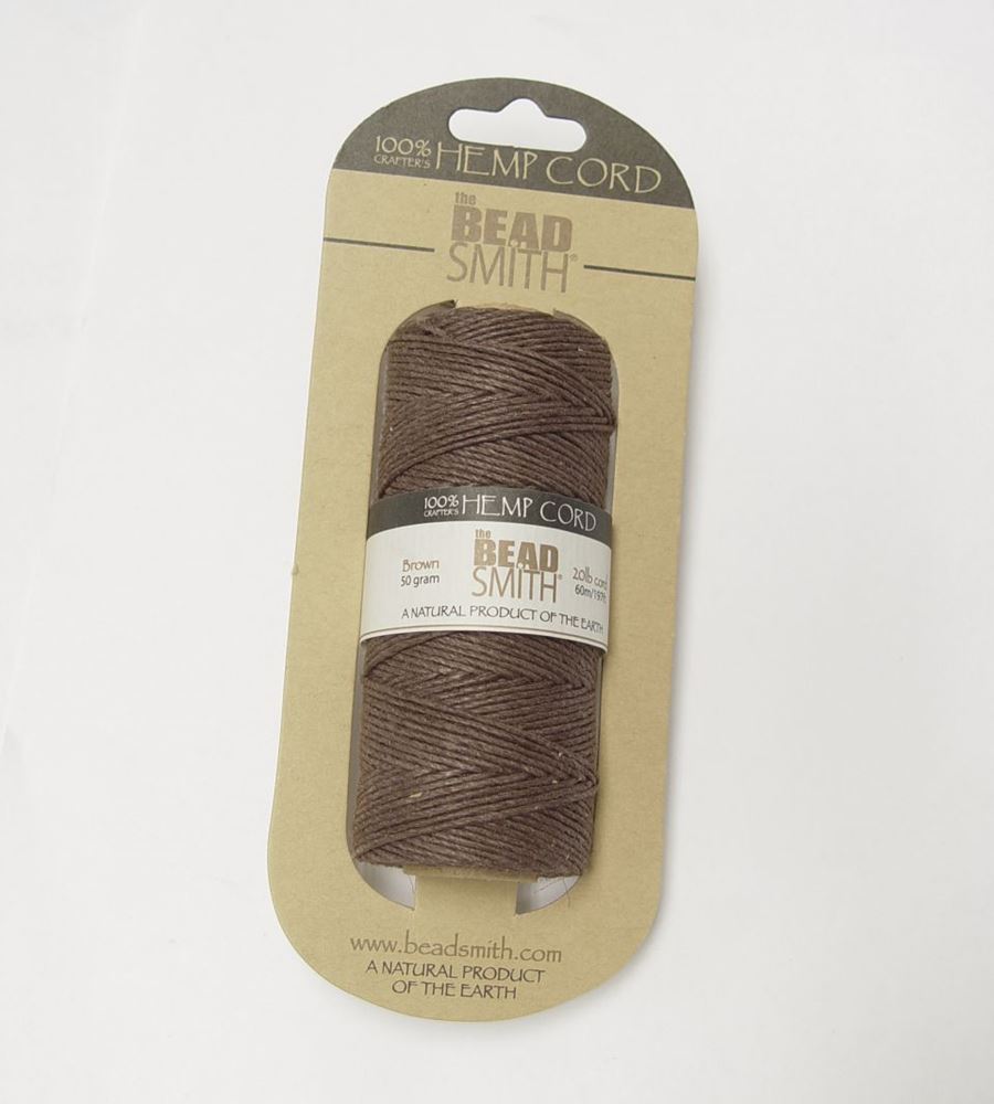 Brown Hemp Cord 20lb. 197ft