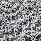 7mm Alphabet Cube Brite Beads - Letter 