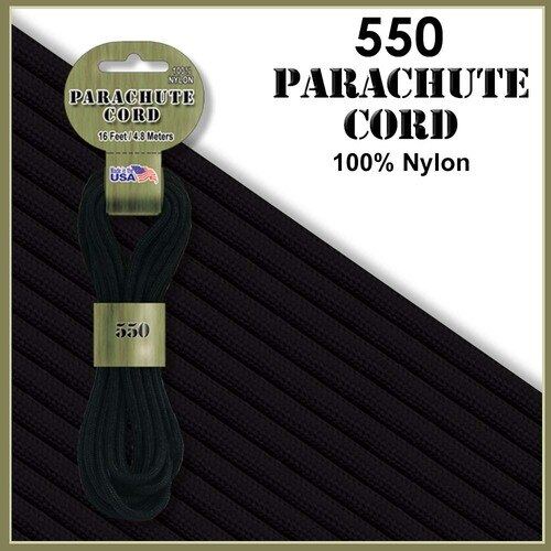 
                  
                    Black 550 Paracord
                  
                
