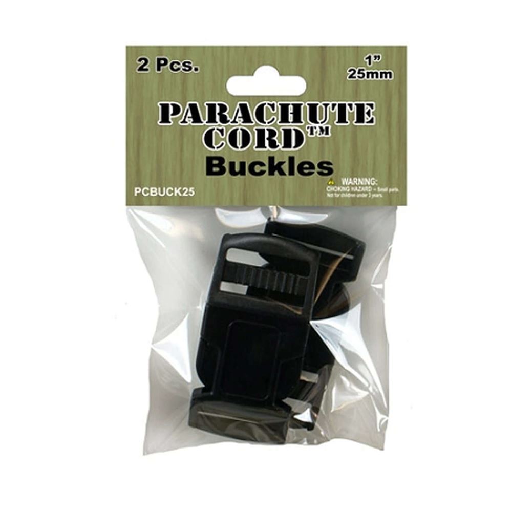 
                  
                    25mm (1 inch) Plastic Paracord Buckles 2pc
                  
                