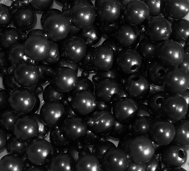 12mm Pop Beads, Pearl Black 144pc