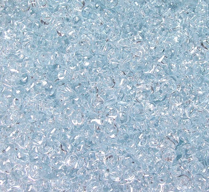 Blue Ice Tri Beads 500pc