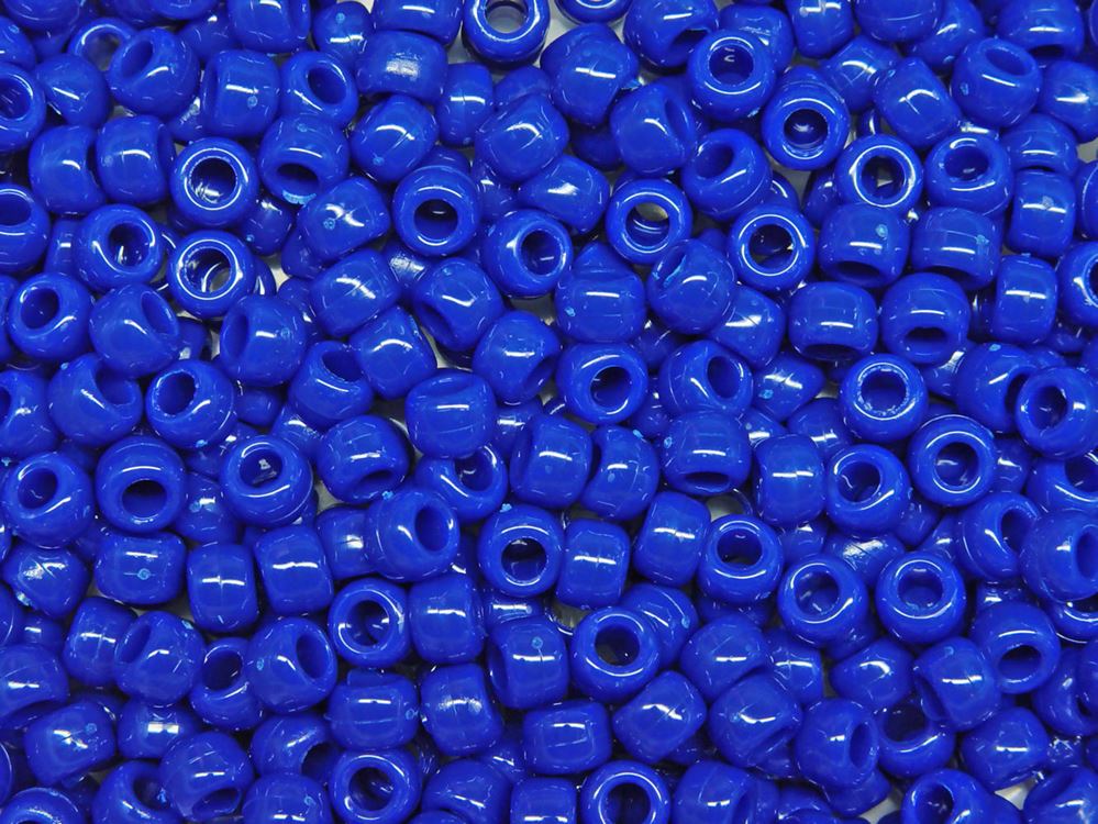 
                  
                    9x6mm Opaque Blue Pony Beads 500pc
                  
                