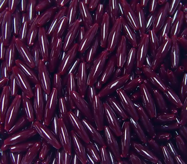 Burgundy Spaghetti Craft Beads 200pc