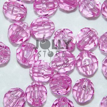 Transparent Amethyst Light 6mm Faceted Round Beads