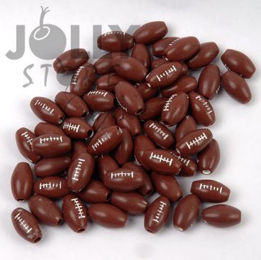 Football Beads 16mm