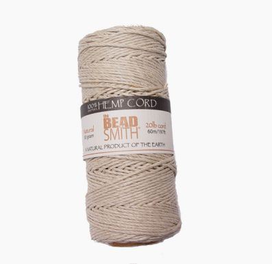 Natural Hemp Cord 20lb. 197ft