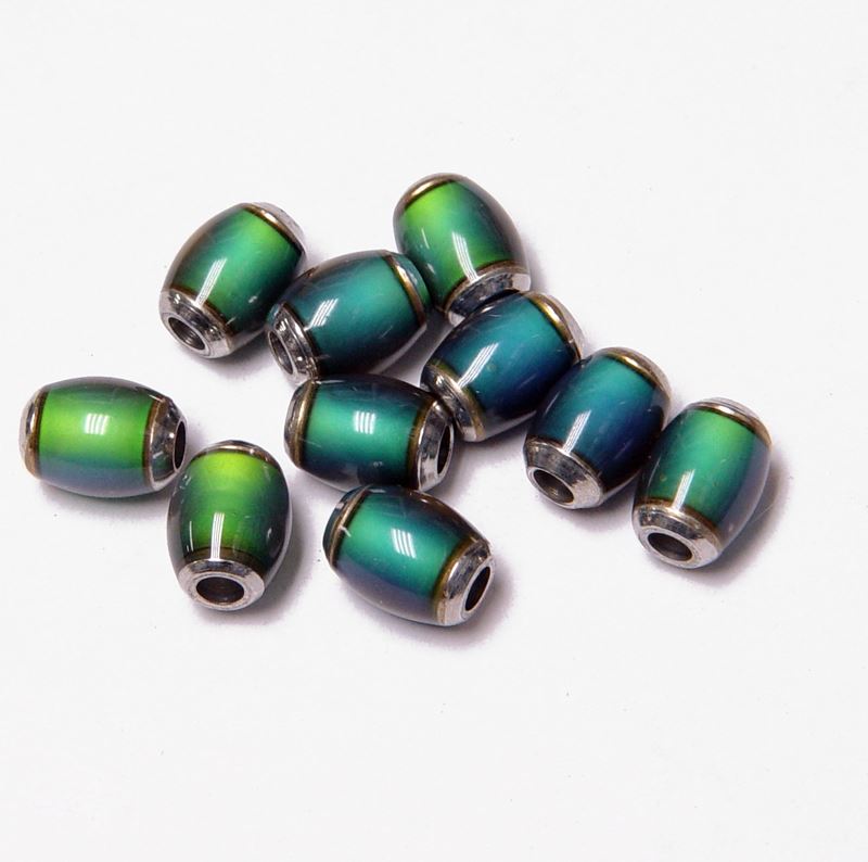 Mood Beads Mirage Color Changing 10x6mm 10pc