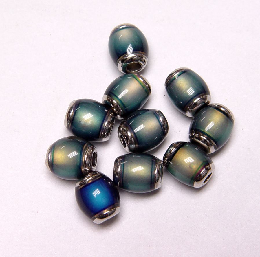 
                  
                    Mood Beads Mirage Color Changing 9x6mm 10pc
                  
                