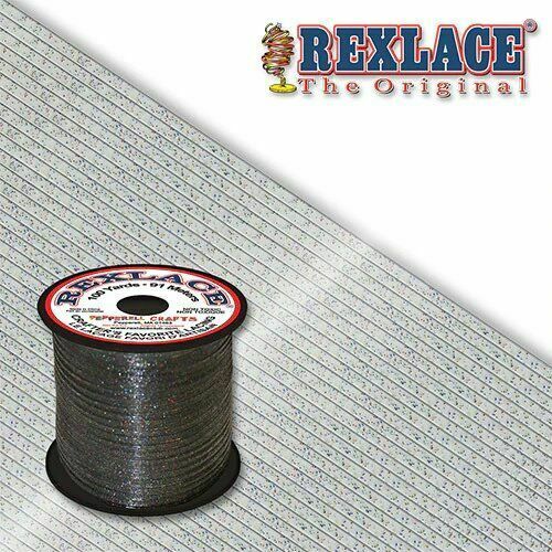 Multi Sparkle Rexlace Vinyl Lacing 100yds