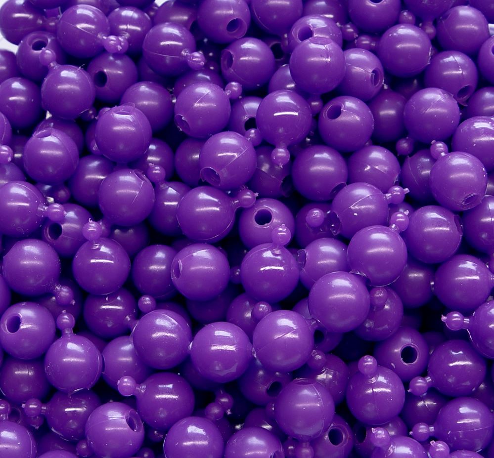 12mm Pop Beads, Plum 144pc