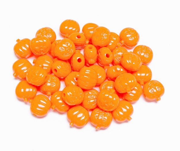 20mm Jack-O-Lantern Orange (24pc)