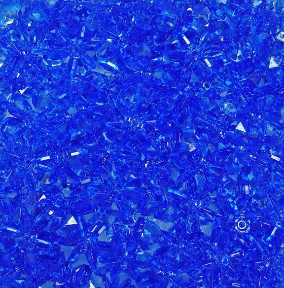 
                  
                    Dark Sapphire 18mm Starflake Sunburst Craft Beads 135pc
                  
                