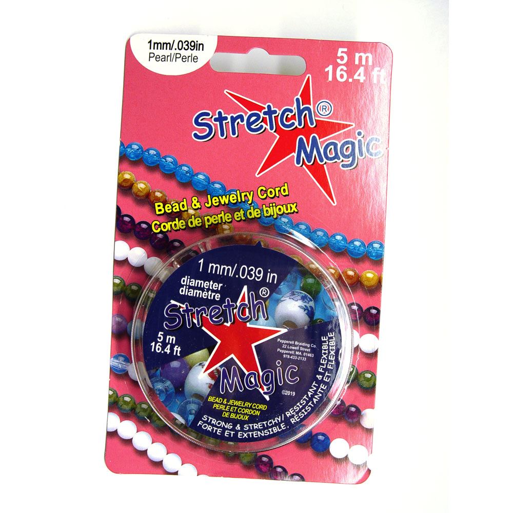 Stretch Magic Pearl, 1mmx5M Spool