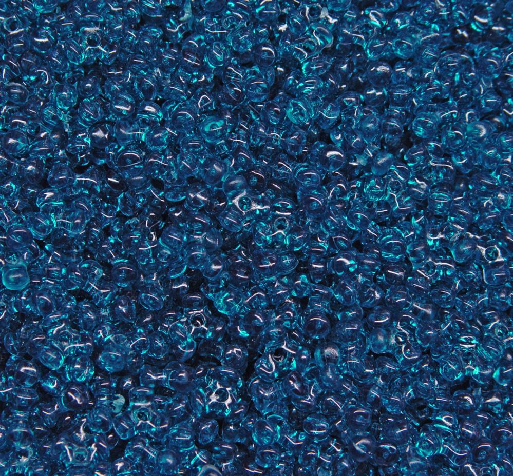 
                  
                    Transparent Teal Tri Beads 500pc
                  
                