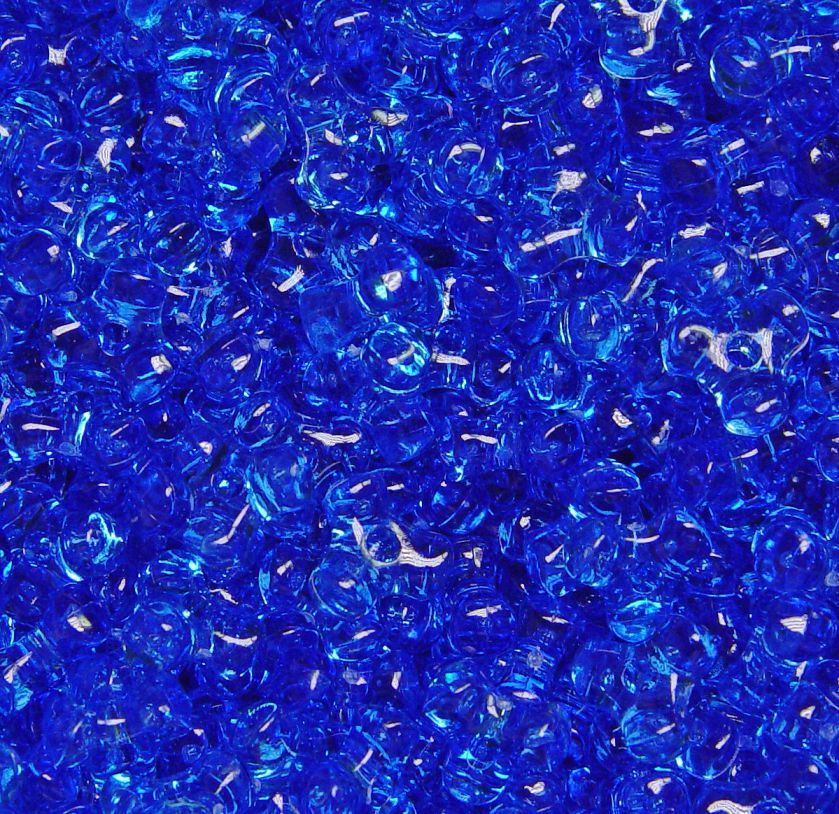 Dark Sapphire Tri Beads 500pc