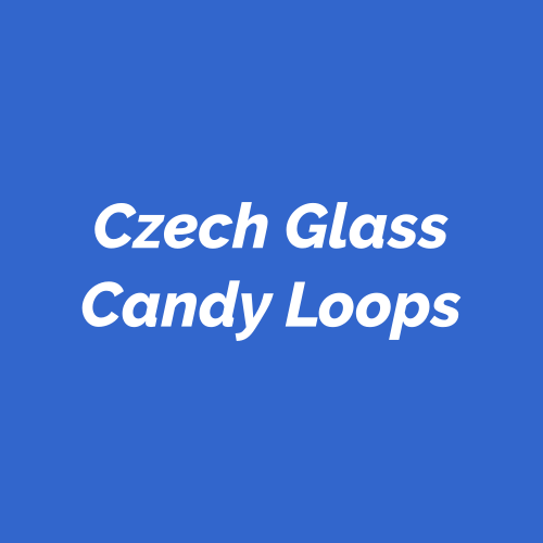 Czech Glass Candy Loops
