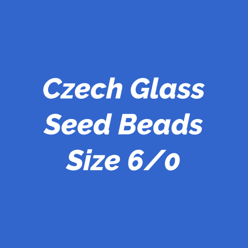 Czech Glass Seed Beads Size 6/0