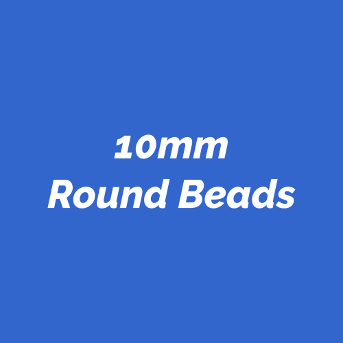 10mm Round craft beads