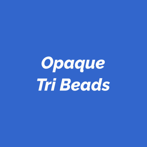 Opaque Tri Beads