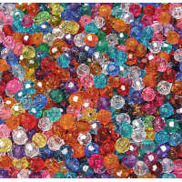 Faceted Beads Made in America.