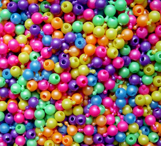 10mm Pop Beads, Pearl Multi Colors 144pc #819110