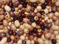 Small Assorted Wood Craft Beads wood,craft,beads