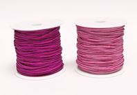 1mm Pink Elastic Cord string 21M/68ft Spool pink,elastic,string,cord,stretch. material